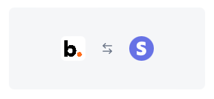 Bunny and Stripe logos linked, shown while connecting the Bunny account